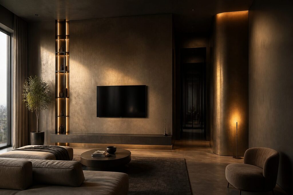 microcement bronze — фото 3, Decormos