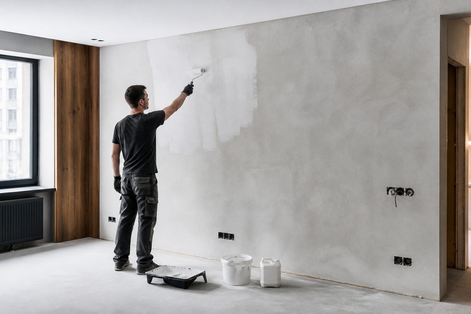 Микроцемент Decormos — грунт для микроцемента