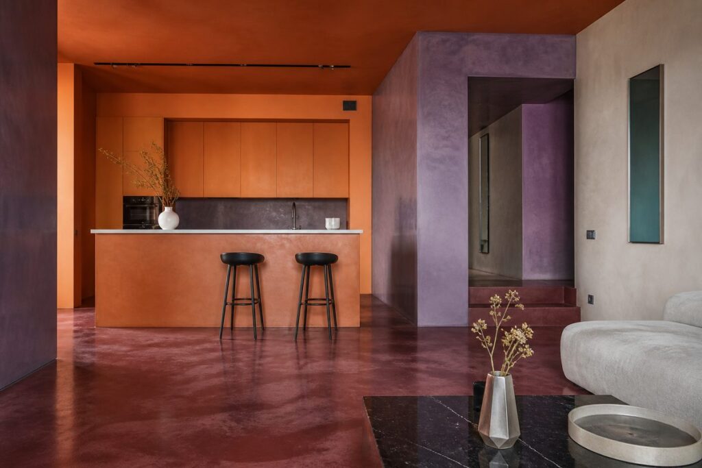 микроцемент цветной — фото 1, Decormos
